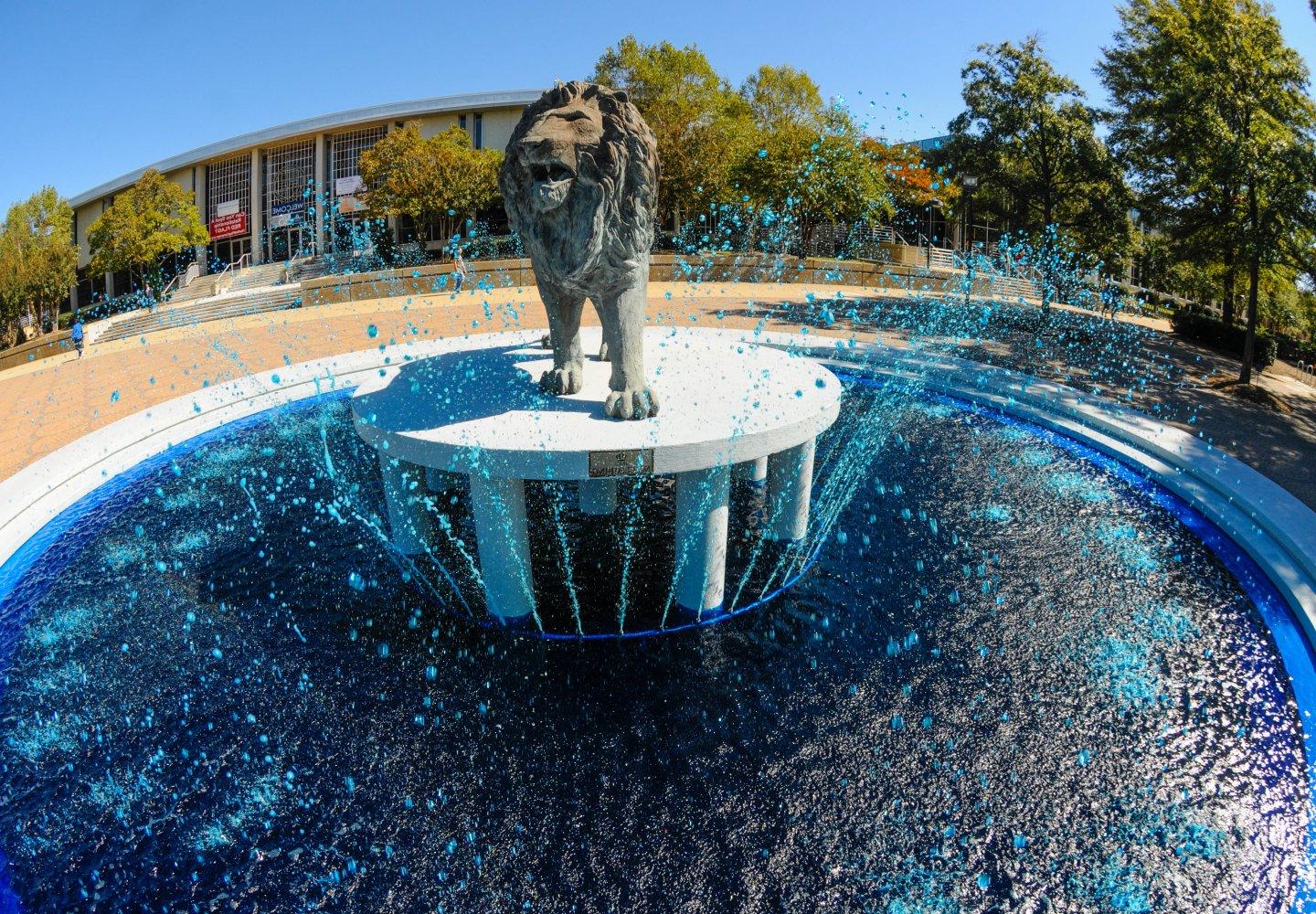 Lion Fountain at 同学会